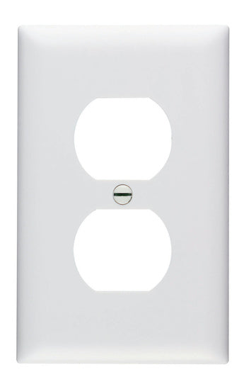 Legrand TP8W | Pass and Seymour | Duplex Receptacle Openings, One Gang, White