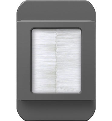 Legrand ACBRSTPM1 | Adorne Collection | Adorne In-Wall Cable Access Port, Magnesium
