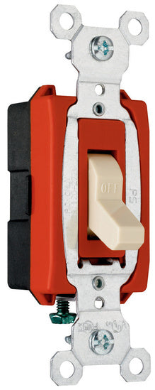 Legrand CSB20AC1-I | Pass and Seymour | Hard Use Specification Grade Switch, Ivory