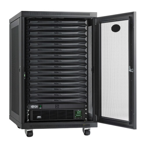 Tripp-Lite MDA1F15UPX00000 | EdgeReady Micro Data Center - 15U, 1.5 kVA UPS, Network Management and PDU, 120V Assembled/Tested Unit