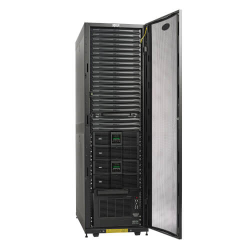Tripp-Lite MDA1F34UPX00000 | EdgeReady Micro Data Center - 34U, (2) 6 kVA UPS Systems (N+N), Network Management and Dual PDUs, 208/240V Assembled/Tested Unit