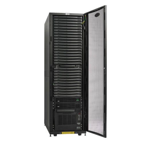Tripp-Lite MDA1F40UPX00000 | EdgeReady Micro Data Center - 40U, 3 kVA UPS, Network Management and PDU, 120V Assembled/Tested Unit