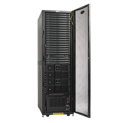 Tripp-Lite MDA2F38UPX00000 | EdgeReady Micro Data Center - 38U, (2) 3 kVA UPS Systems (N+N), Network Management and Dual PDUs, 230V Assembled/Tested Unit