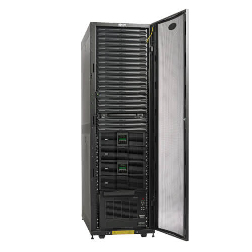 Tripp-Lite MDA3F38UPX00000 | EdgeReady Micro Data Center - 38U, 6 kVA UPS, Network Management and Dual PDUs, 208/240V or 230V Assembled/Tested Unit