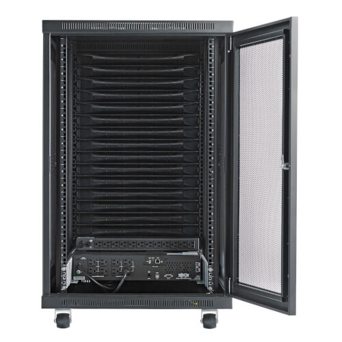 Tripp-Lite MDK1F15UPX00000 | EdgeReady Micro Data Center - 15U, 1.5 kVA UPS, Network Management and PDU, 120V Kit