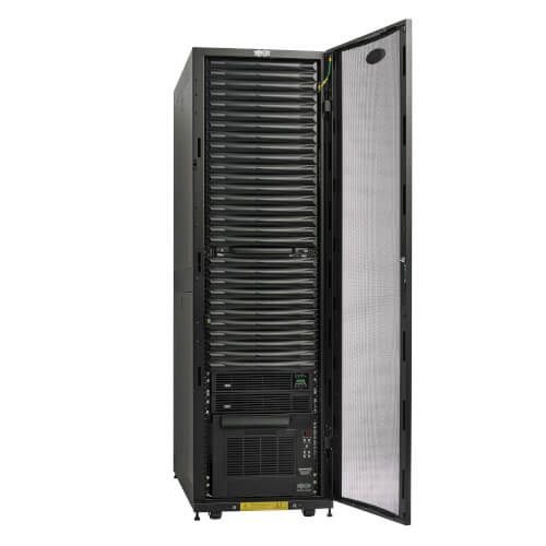 Tripp-Lite MDK1F38UPX00001 | EdgeReady Micro Data Center - 38U, (2) 3 kVA UPS Systems (N+N), Network Management and Dual PDUs, 120V Kit