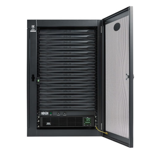 Tripp-Lite MDK1W15UPX00000 | EdgeReady Micro Data Center - 15U, Heavy-Duty, Wall-Mount, 3 kVA UPS, Network Management and PDU, 120V Kit