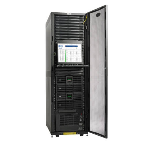 Tripp-Lite MDK2F38UPX00000 | EdgeReady Micro Data Center - 38U, (2) 3 kVA UPS Systems (N+N), Network Management and Dual PDUs, 230V Kit