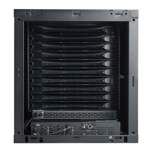 Tripp-Lite MDK2W09UPX00000 | EdgeReady Micro Data Center - 9U, Wall-Mount, 1.5 kVA UPS, Network Management and PDU, 230V Kit