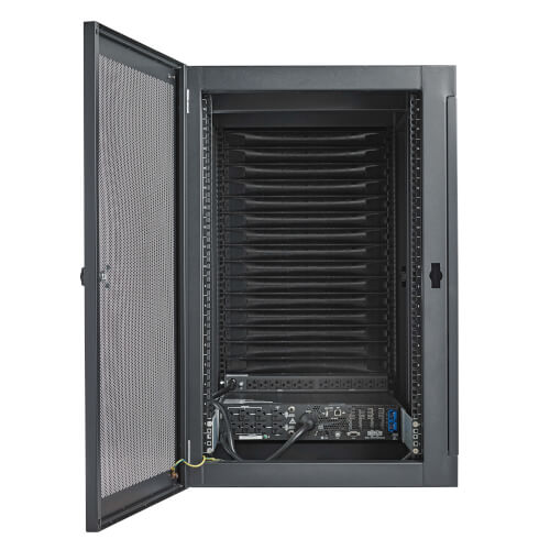 Tripp-Lite MDK2W15UPX00000 | EdgeReady Micro Data Center - 15U, Heavy-Duty, Wall-Mount, 3 kVA UPS, Network Management and PDU, 230V Kit