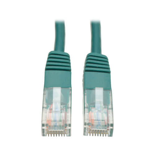 Tripp-Lite N002-007-GN | Cat5e 350 MHz Molded (UTP) Ethernet Cable (RJ45 M/M) - Green, 7 ft. (2.13 m)