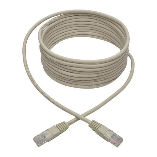 Tripp-Lite N002-015-WH | Cat5e 350 MHz Molded (UTP) Ethernet Cable (RJ45 M/M) - White, 15 ft. (4.57 m)
