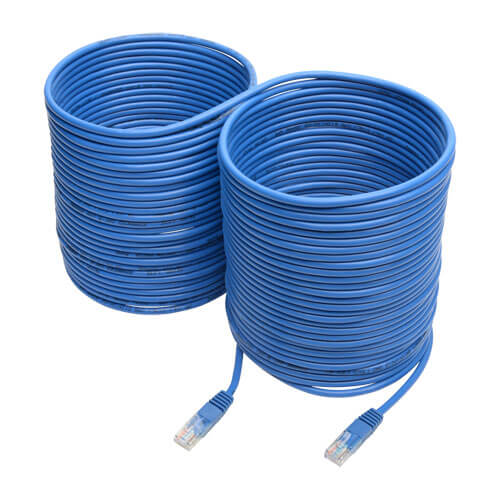 Tripp-Lite N002-075-BL | Cat5e 350 MHz Molded (UTP) Ethernet Cable (RJ45 M/M) - Blue, 75 ft. (22.86 m)