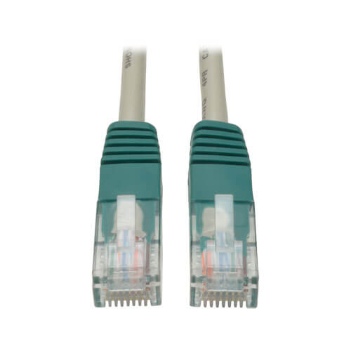 Tripp-Lite N010-007-GY | Cat5e 350 MHz Crossover Molded (UTP) Ethernet Cable (RJ45 M/M) - Gray, 7 ft. (2.13 m)