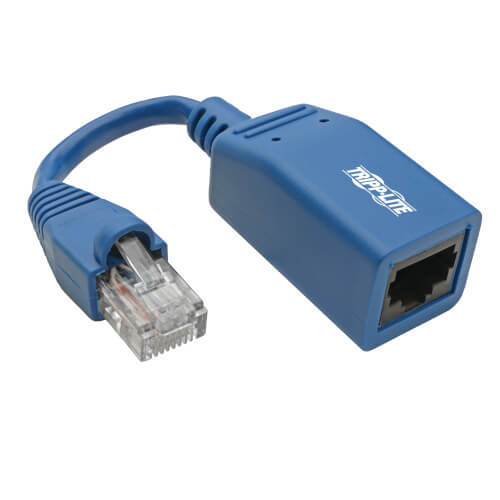 Tripp-Lite N034-05N-BL | Cisco Console Rollover Cable Adapter (RJ45 M/F) - Blue, 5 in.