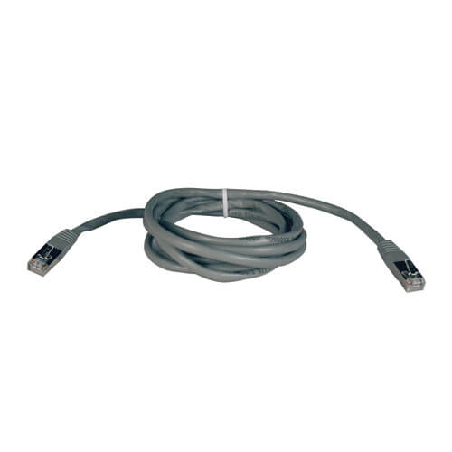 Tripp-Lite N105-050-GY | Cat5e 350 MHz Molded Shielded (STP) Ethernet Cable (RJ45 M/M), Gray, 50 ft. (15.24 m)