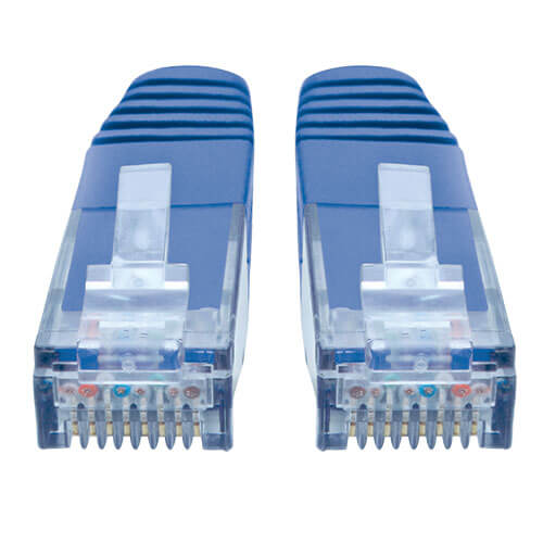 Tripp-Lite N200-035-BL | Cat6 Gigabit Molded (UTP) Ethernet Cable (RJ45 M/M), Blue, 35 ft. (10.67 m)