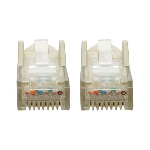 Tripp-Lite N201-006-WH | Cat6 Gigabit Snagless Molded (UTP) Ethernet Cable (RJ45 M/M), White, 6 ft. (1.83 m)