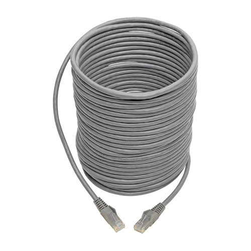 Tripp-Lite N201-035-GY | Cat6 Gigabit Snagless Molded (UTP) Ethernet Cable (RJ45 M/M), Gray, 35 ft. (10.67 m)
