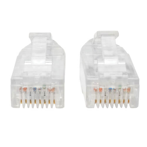 Tripp-Lite N201-S8N-GY | Cat6 Gigabit Snagless Slim UTP Ethernet Cable (RJ45 M/M), Gray, 8-in. (20.32 cm)