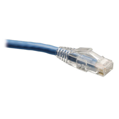 Tripp-Lite N202-125-BL | Cat6 Gigabit Solid Conductor Snagless UTP Ethernet Cable (RJ45 M/M), Blue, 125 ft. (38.1 m)
