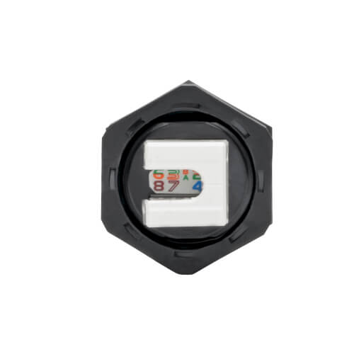 Tripp-Lite N206-KJ01-IND | Keystone Jack Cat6/Cat5e, RJ45, Shielded, Dust Cap, Industrial - 110 Punch Down, IP68, TAA