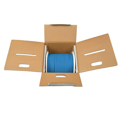 Tripp-Lite N220-01K-BL | Cat6 Gigabit Bulk UTP Stranded 24 AWG CMR PVC Cable, Blue, 1000 ft. (304.8 m) TAA