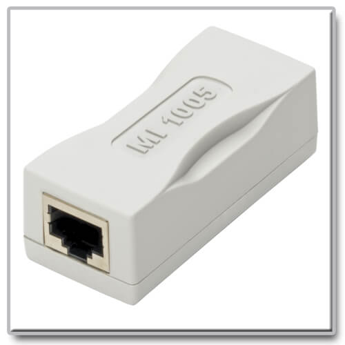 Tripp-Lite N234-MI-1005 | Ethernet Network Isolator, Hospital-Grade, RJ45 for Patient Care Vicinity, IEC 60601-1