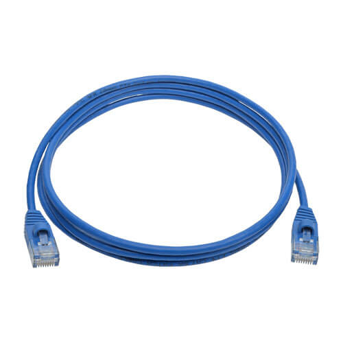 Tripp-Lite N261-S05-BL | Cat6a 10G Snagless Molded Slim UTP Ethernet Cable (RJ45 M/M), Blue, 5 ft. (1.52 m)