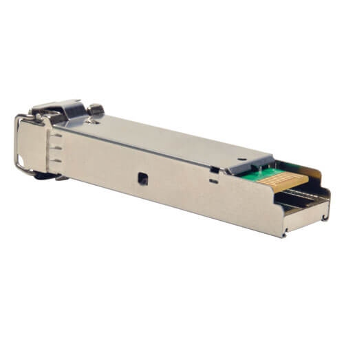 Tripp-Lite N286-01GSX-MDLC | Cisco-Compatible GLC-SX-MMD 1000Base-SX SFP Transceiver, DDM, Multimode LC, 850nm, 550M