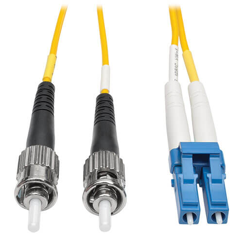 Tripp-Lite N368-50M | Duplex Singlemode 9/125 Fiber Patch Cable (LC/ST), 50 m (164 ft.)