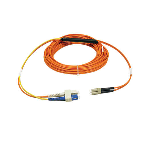 Tripp-Lite N424-01M | Fiber Optic Mode Conditioning Patch Cable (SC/LC), 1M (3 ft.)