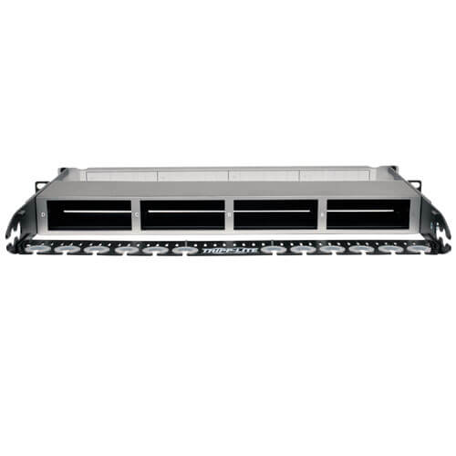 Tripp-Lite N484-01U | Copper/Fiber Enclosure for 4 High-Density Cassettes, 1U