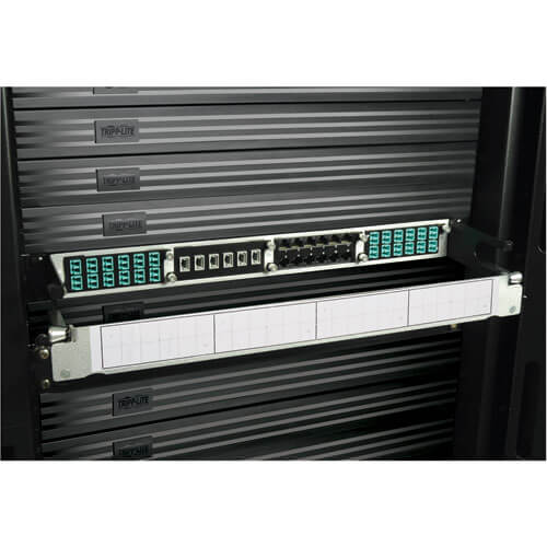 Tripp-Lite N484-12RJ | Cat6a Pass-Through Cassette - (x12) RJ45