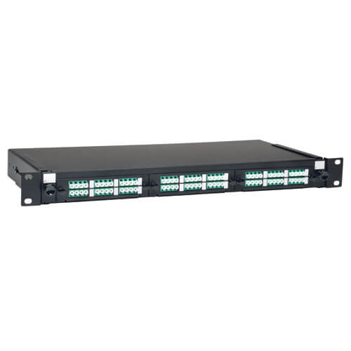 Tripp-Lite N492-036-LCLC-E | 36-Port Fiber Patch Panel Enclosure, 1U Rack-Mount (LC/LC)