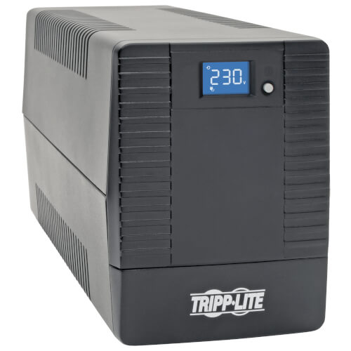 Tripp-Lite OMNIVSX850D | 850VA 480W Line-Interactive UPS with 4 Schuko CEE 7/7 Outlets - AVR, 230V, 1.5 m Cord, LCD, USB, Tower