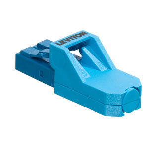Leviton PPRTN-OLG | Port Protection Plug (Orange) with Dust Cap, use with Secure Keyed LC System