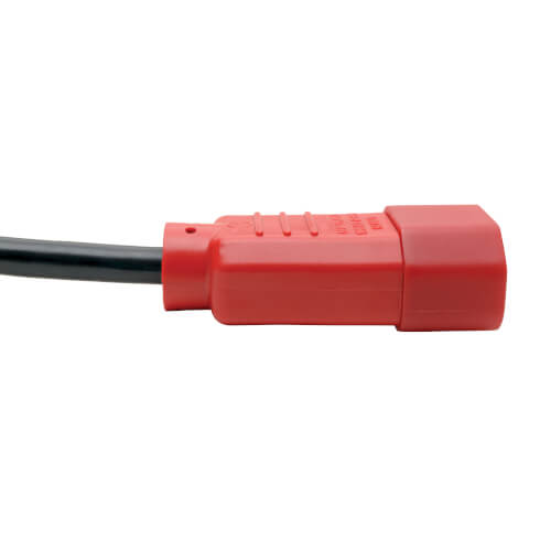 Tripp-Lite P004-004-RD | PDU Power Cord, C13 to C14 - 10A, 250V, 18 AWG, 4 ft. (1.22 m), Red
