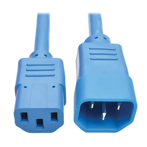 Tripp-Lite P004-006-ABL | PDU Power Cord, C13 to C14 - 10A, 250V, 18 AWG, 6 ft. (1.83 m), Blue