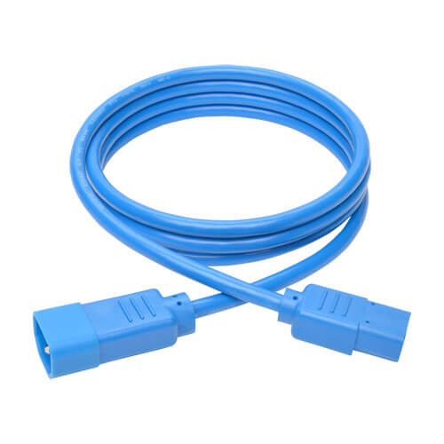 Tripp-Lite P004-006-ABL | PDU Power Cord, C13 to C14 - 10A, 250V, 18 AWG, 6 ft. (1.83 m), Blue