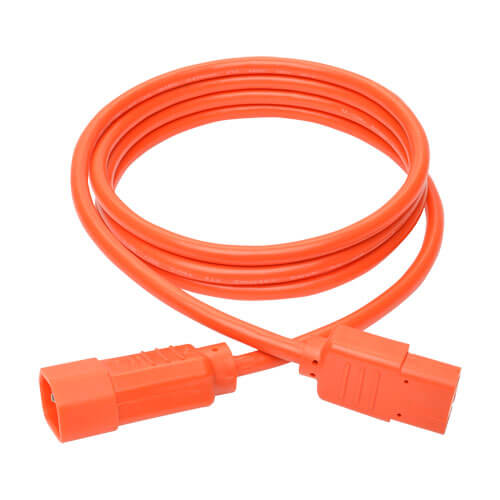 Tripp-Lite P004-006-AOR | PDU Power Cord, C13 to C14 - 10A, 250V, 18 AWG, 6 ft. (1.83 m), Orange