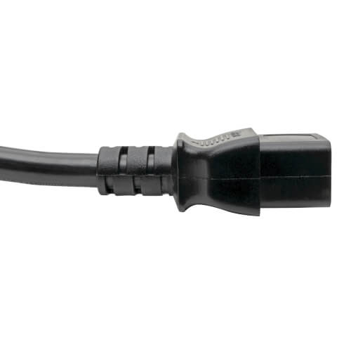 Tripp-Lite P036-002-6 | Power Extension Cord, C19 to C20 - Heavy-Duty, 20A, 250V, 12 AWG, 2 ft. (0.61 m), Black, 6-Pack