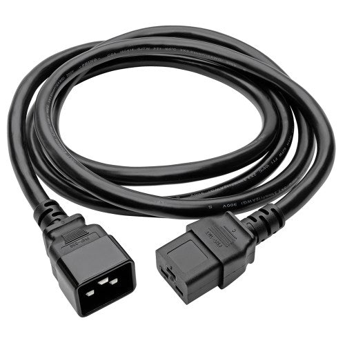 Tripp-Lite P036-006 | Power Extension Cord, C19 to C20 - Heavy-Duty, 20A, 250V, 12 AWG, 6 ft. (1.83 m), Black
