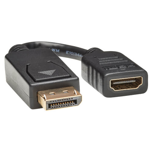 Tripp-Lite P136-000-BP | DisplayPort to HDMI Converter Adapter (M/F), 6-in. (15.24 cm), 50 Pack