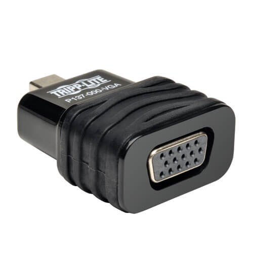 Tripp-Lite P137-000-VGA | Keyspan Mini DisplayPort 1.2 to Active VGA Adapter, Video Converter for Mac/PC, Thunderbolt 1 & 2 Compatible, 1920x1200 1080p (M/F)