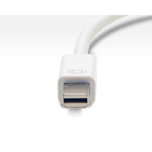 Tripp-Lite P137-06N-VGA-BP | Keyspan Mini DisplayPort to Active VGA Adapter, Video Converter (M/F), Black, 6-in. (15.24 cm), 50 pack