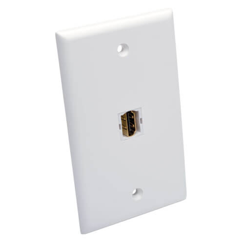 Tripp-Lite P164-000-KJ-WH | HDMI Keystone Wallplate Coupler, White (F/F)