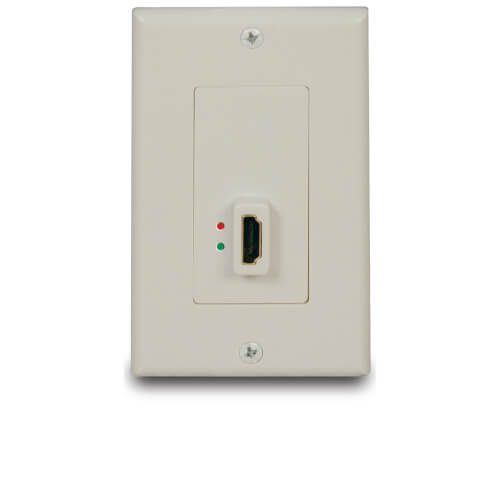 Tripp-Lite P166-001-A | HDMI Display-Side Wallplate with Active Signal Booster, White (F/F)