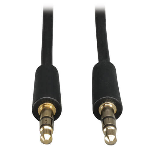 Tripp-Lite P312-015 | 3.5mm Mini Stereo Audio Cable for Microphones, Speakers and Headphones (M/M), 15 ft. (4.57 m)