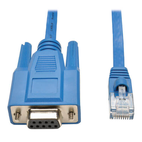 Tripp-Lite P430-006 | RJ45 to DB9F Cisco Serial Console Port Rollover Cable, 6 ft. (1.83 m)